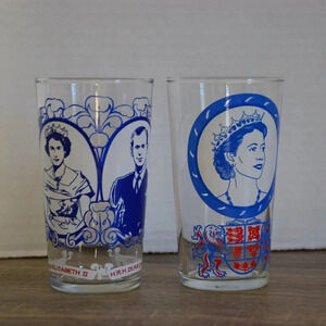 Vintage  HRH Queen Elizabeth II Glasses